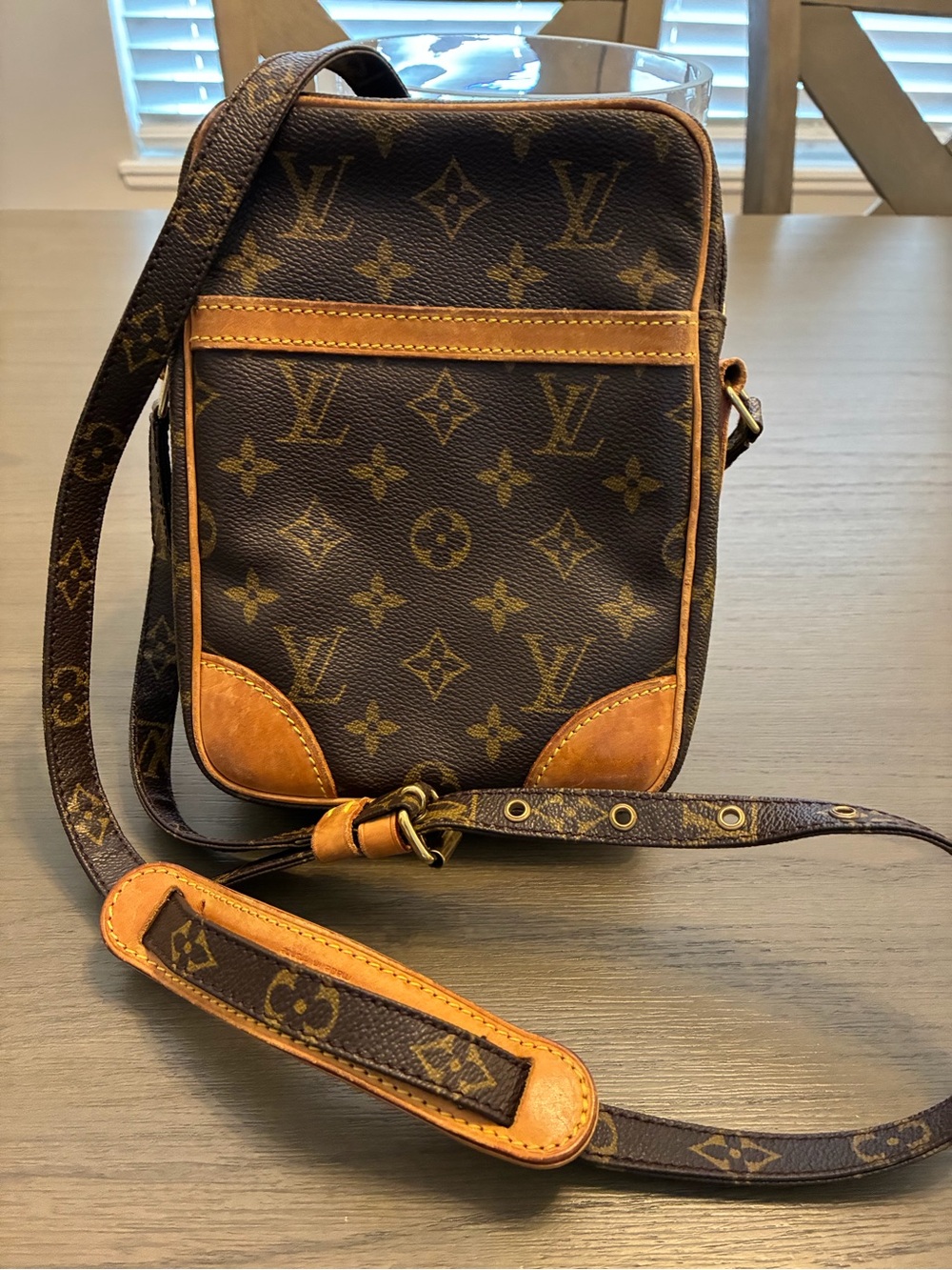 Louis Vuitton Brown Monogram Canvas Messenger with Vachetta Trim